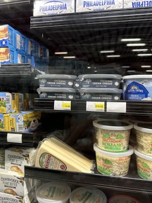 Vegan options throughout the store.   at Best Buy in East End