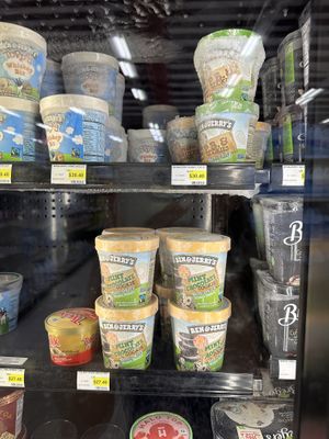 Vegan options throughout the store.   at Best Buy in East End