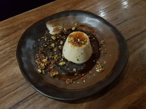 Tofu caramel at Shakahari Too in South Melbourne