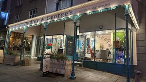   at Dudley and George's in Llandudno