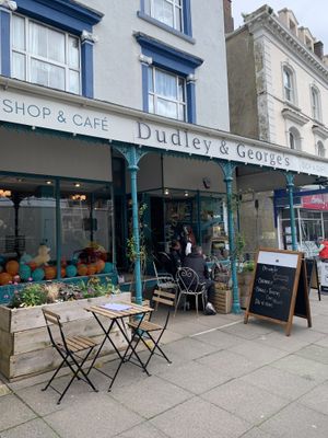   at Dudley and George's in Llandudno