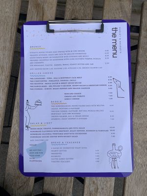 Menu May 2024  at Dudley and George's in Llandudno