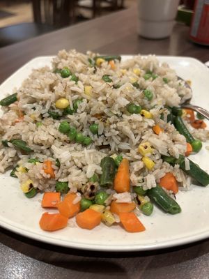 Veggie fried rice  at Happy Noodle House in Vancouver