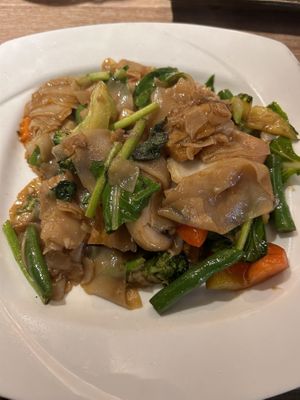 Pad Thai with mock chicken   at Taste of Asia Wollongong  in Wollongong