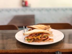 Tofu Sandwich ( Vegetarian)  at Pu Rock Cafe in Phnom Penh