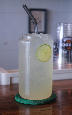 Lime Juice  at Pu Rock Cafe in Phnom Penh