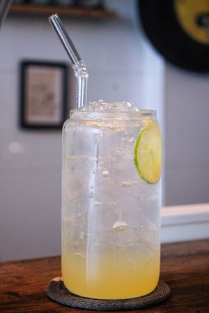 Lime Soda at Pu Rock Cafe in Phnom Penh