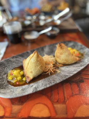 Samosas  at Sanaa in Lake Buena Vista