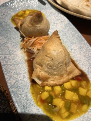 Samosas  at Sanaa in Lake Buena Vista