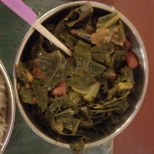 Collard greens at Sanaa in Lake Buena Vista