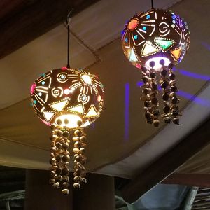 African lamps inside Sanaa at Sanaa in Lake Buena Vista