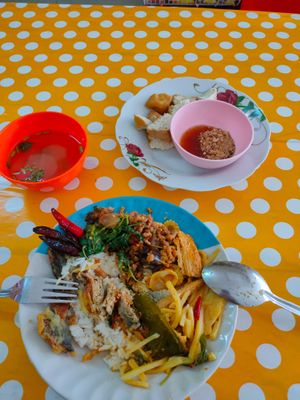 only 95 baht 
 at Jenang Vegetarian Food in Phuket