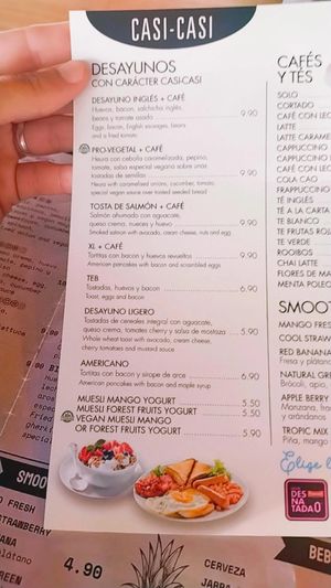  at Cafe Casi Casi in Malaga