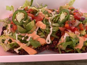 Tostadas  at Ionie Organic Cafe in Sarasota