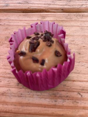 Brownie cupcake  at Ionie Organic Cafe in Sarasota