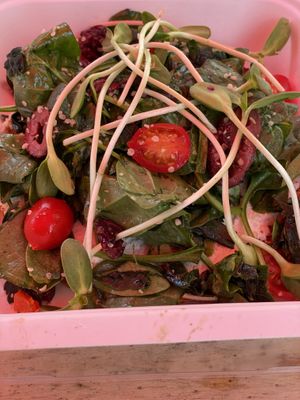 Greek pizza  at Ionie Organic Cafe in Sarasota