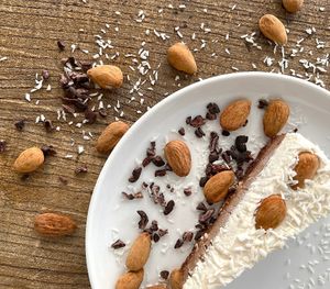 Almond Joy Cheesecake at Ionie Organic Cafe in Sarasota