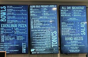 Menu  at Ionie Organic Cafe in Sarasota