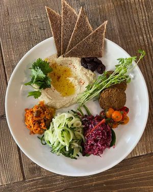 Mezze Plate at Ionie Organic Cafe in Sarasota