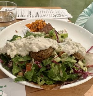 Falafel Gyro  at Ionie Organic Cafe in Sarasota