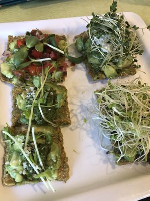 Avocado breakfast at Ionie Organic Cafe in Sarasota