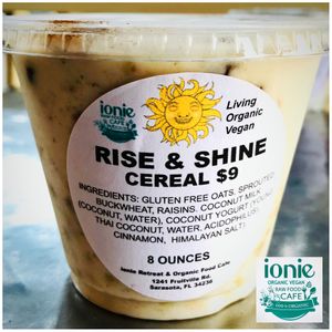 Break the Fast! at Ionie Organic Cafe in Sarasota