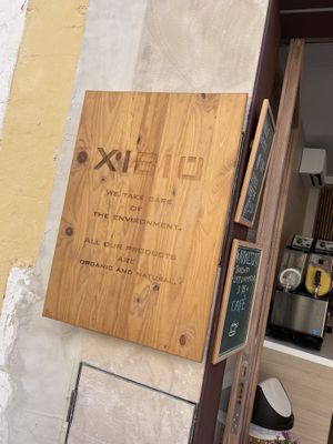   at Helados Ecologicos in Mallorca