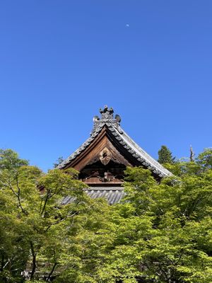 Heavenly location   at Rokaku Tea House - Hexagon Cafe  in Miyajima