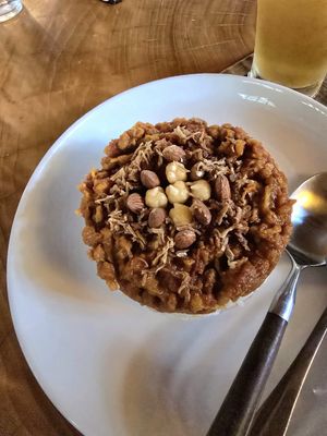 Curry at Rokaku Tea House - Hexagon Cafe  in Miyajima