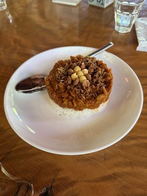 Vegan Curry  at Rokaku Tea House - Hexagon Cafe  in Miyajima