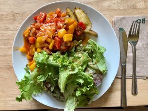 menu of the day at Beetroot in Frankfurt