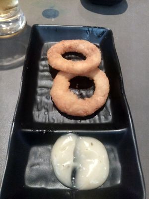 Union rings at Japans sushi en grill restaurant Izumi in Weert