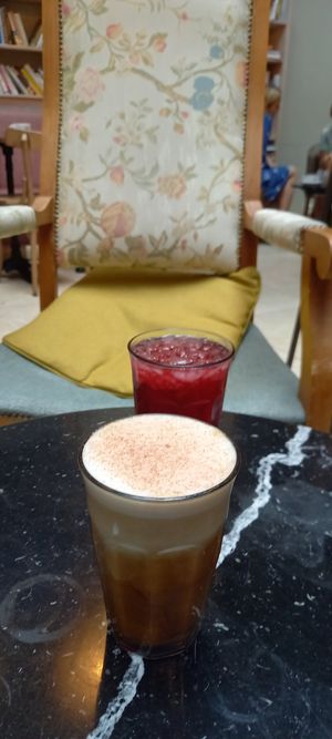 Many plant milk options at Green Caffè Nero in Warsaw