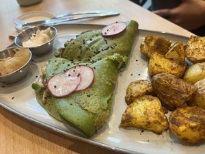 Omelette   at Morgentau. in Barcelona