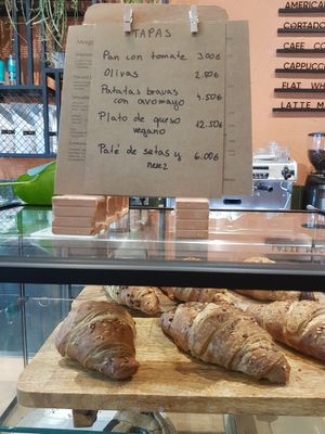 Off menu at Morgentau. in Barcelona