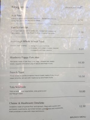 Menú part 1 at Morgentau. in Barcelona