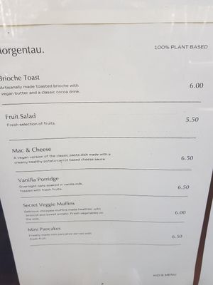 Menú part 3 at Morgentau. in Barcelona