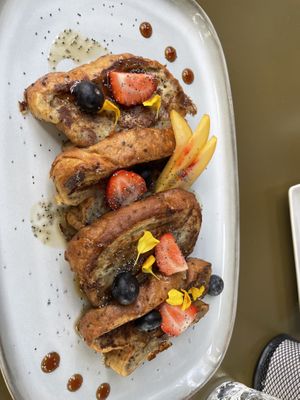 French Toast  at Morgentau. in Barcelona