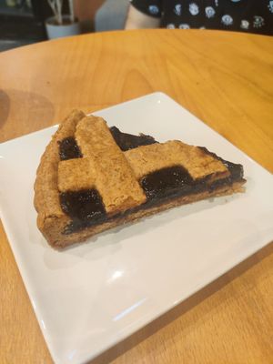 Tarta at Morgentau. in Barcelona