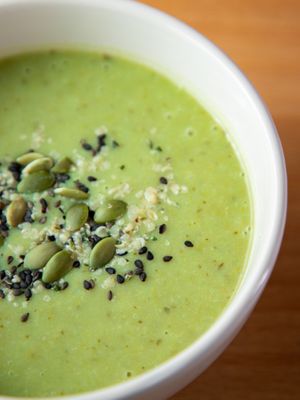 Daily Soup of the Day at Morgentau. in Barcelona