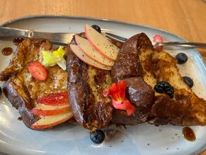 The best french toast (5/5)  at Morgentau. in Barcelona