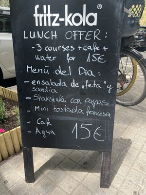   at Morgentau. in Barcelona