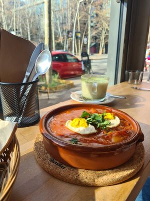 Shakshuka at Morgentau. in Barcelona