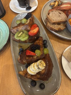 French toast   at Morgentau. in Barcelona