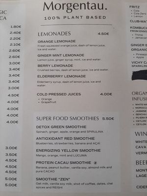  at Morgentau. in Barcelona