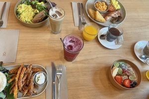 Desayuno  at Morgentau. in Barcelona