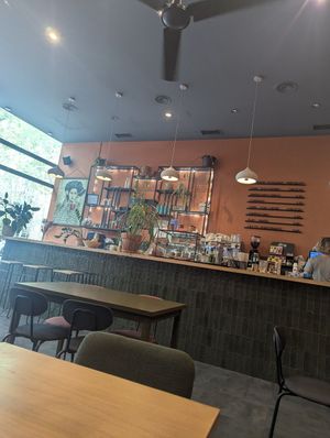 Interior POV at Morgentau. in Barcelona