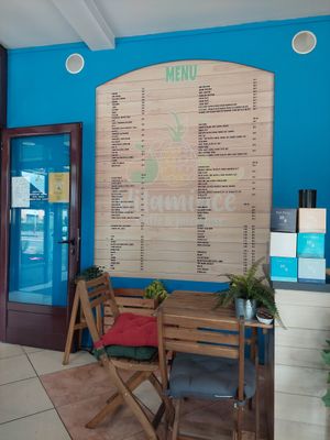 Inside at Vitamince in Podgorica