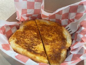 Kimchi grilled cheese   at Garden Party in Rockledge
