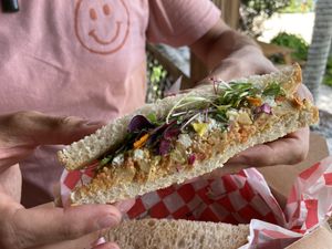 Buffalo Chickpea   at Garden Party in Rockledge